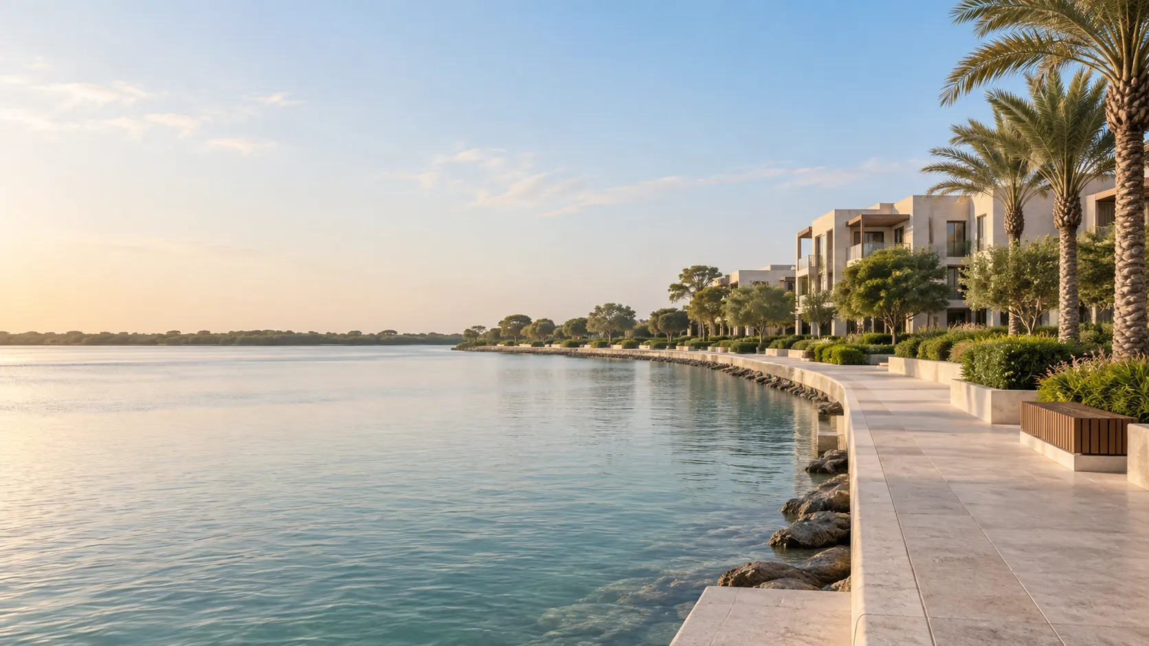 Abu Dhabi residential setting