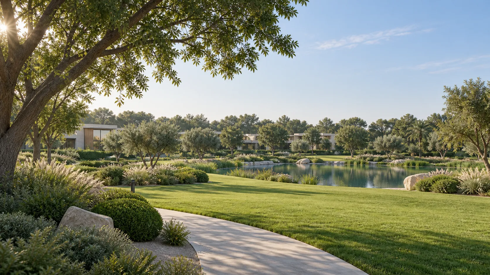 Dubai Hills Estate residential setting