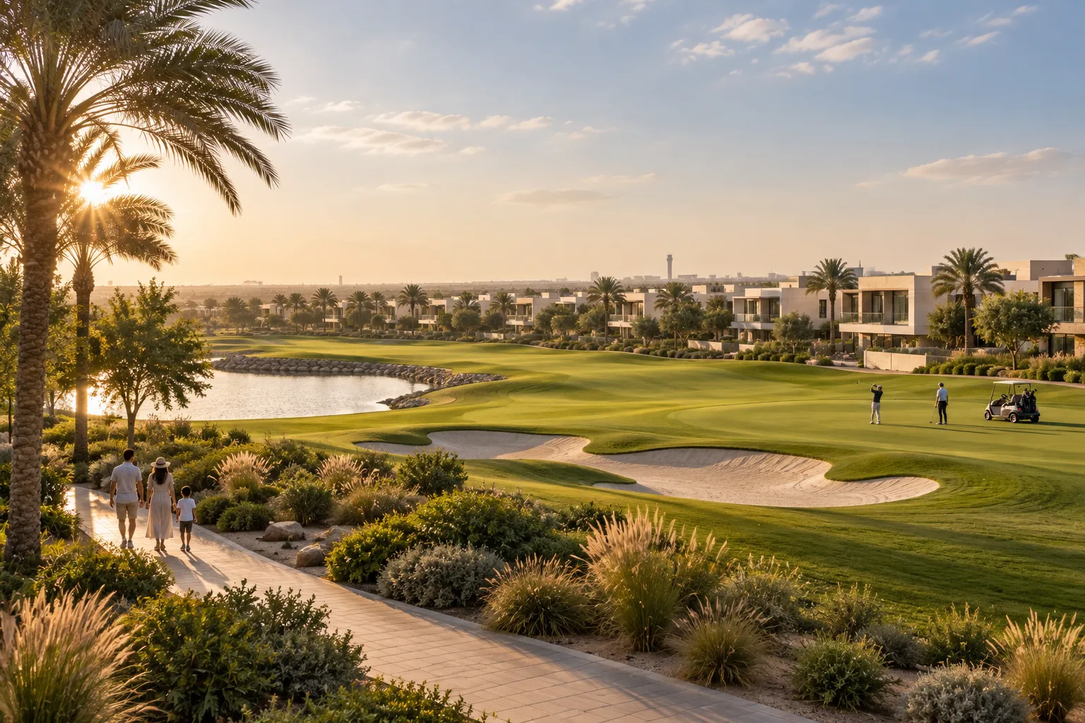 Emaar South · Expo Golf Villas residential setting