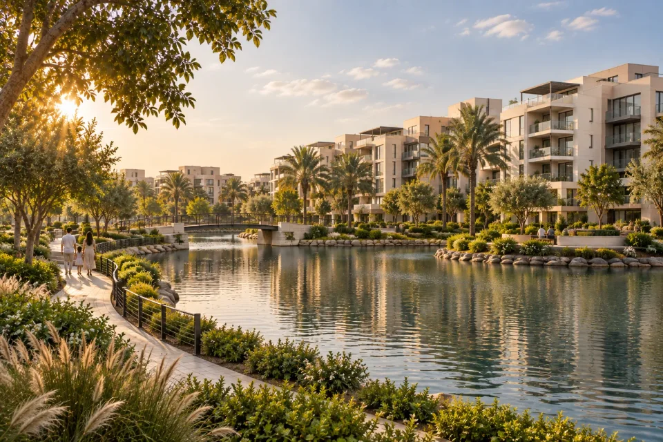 Jumeirah Heights residential setting