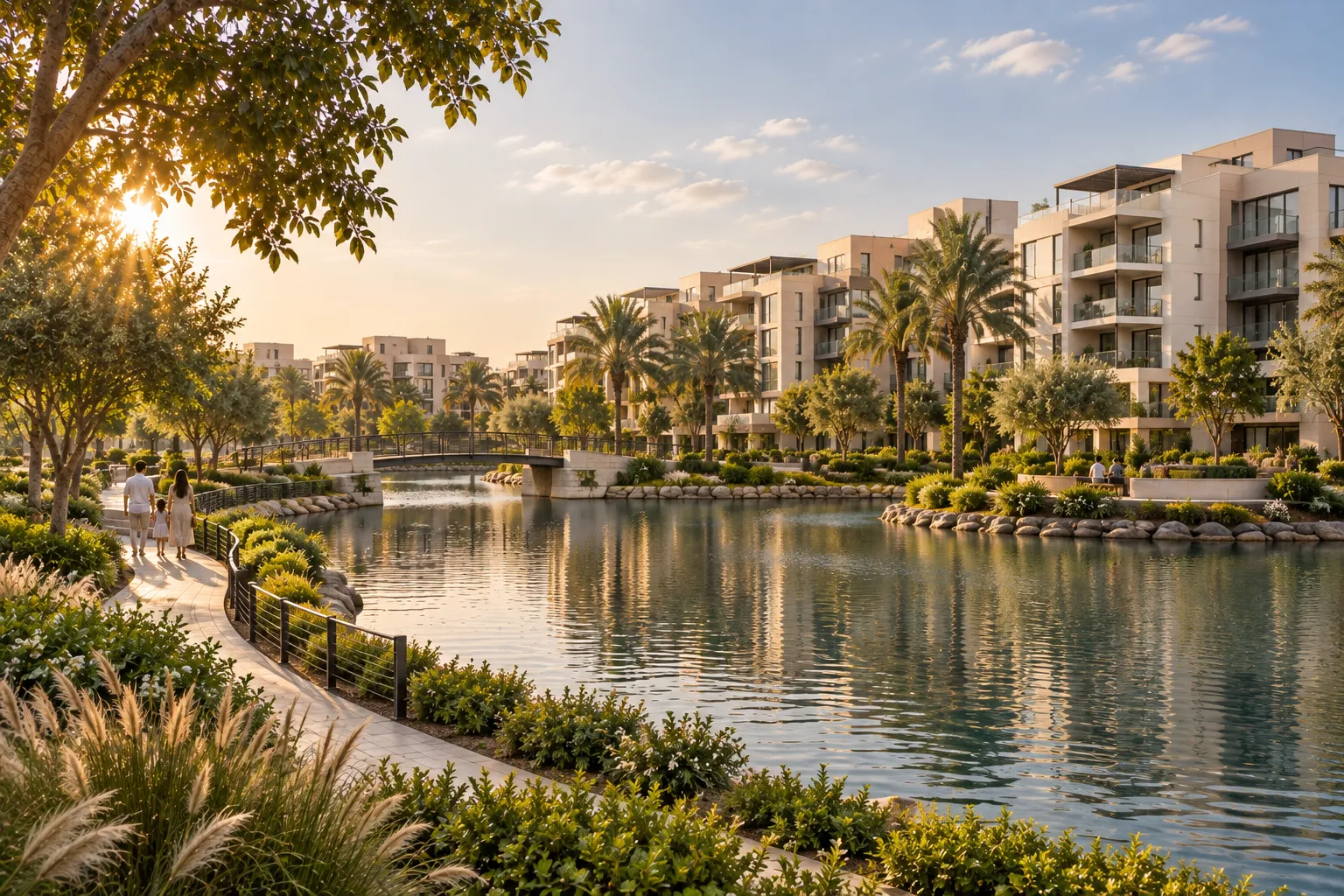 Jumeirah Heights residential setting