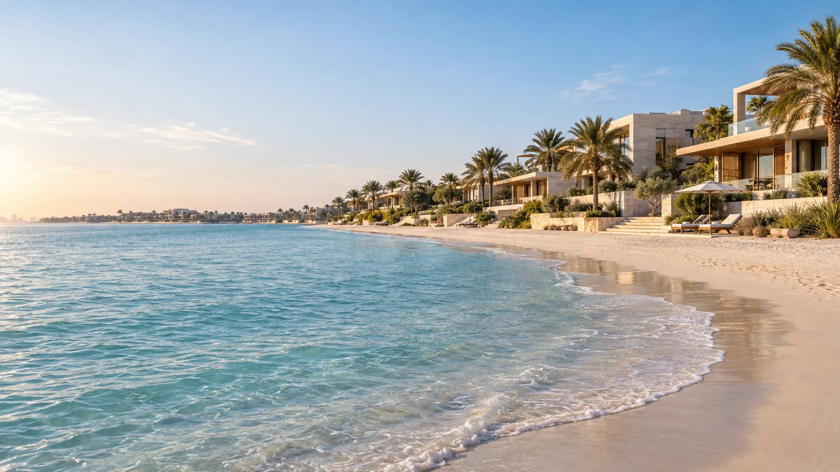 Palm Jumeirah residential setting