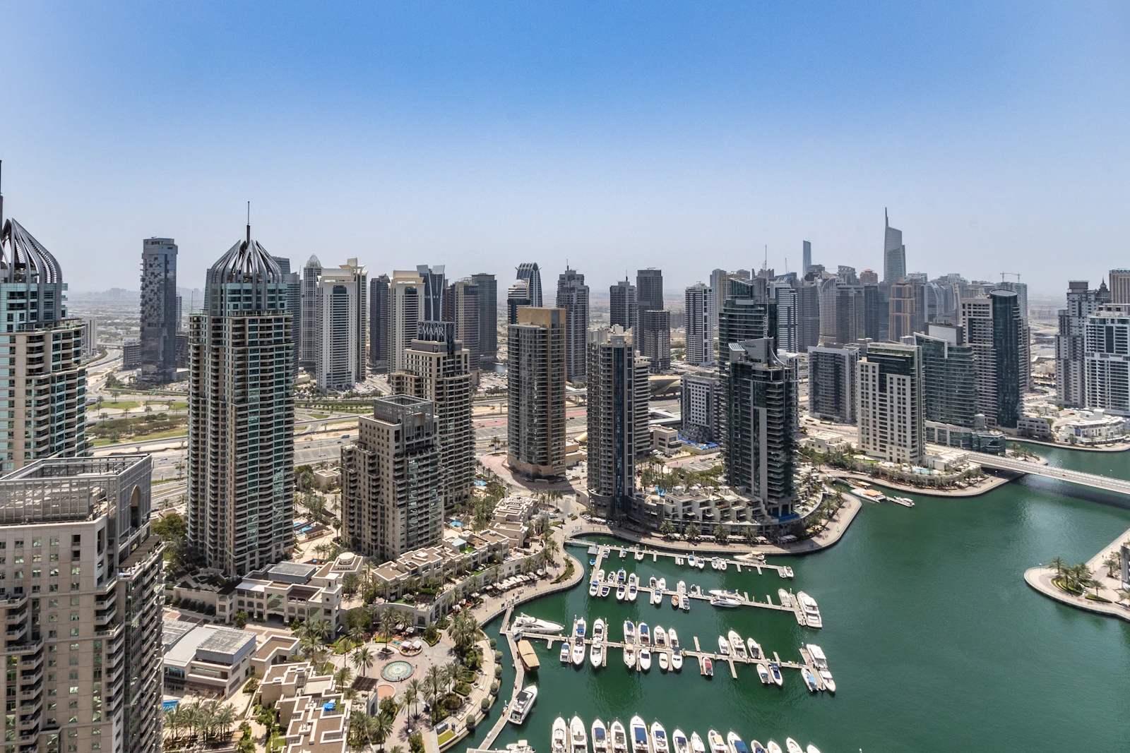 Dubai Marina waterfront