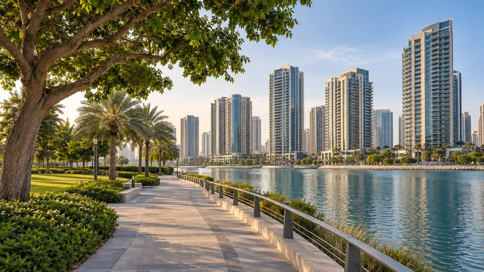 Illustration of the Al Reem Island area