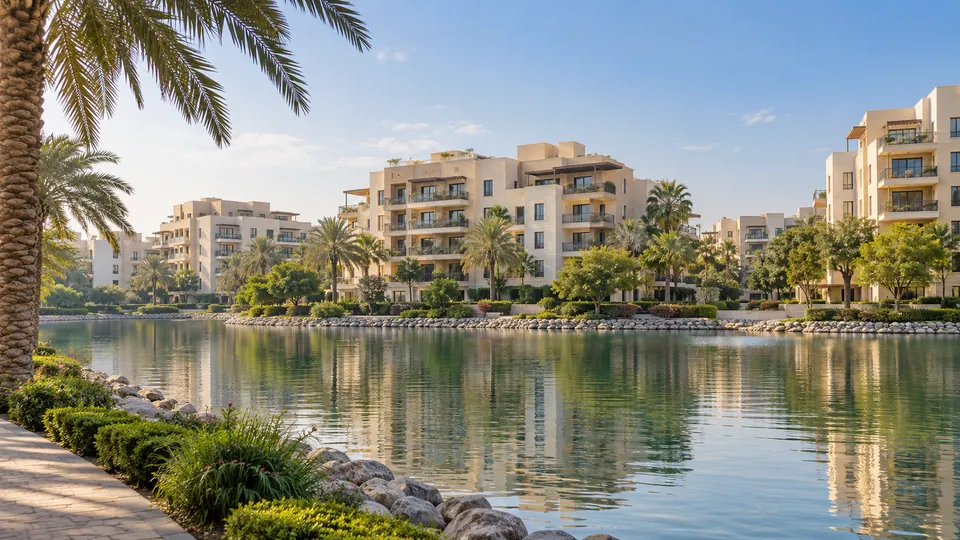 Illustration of the Jumeirah Heights area