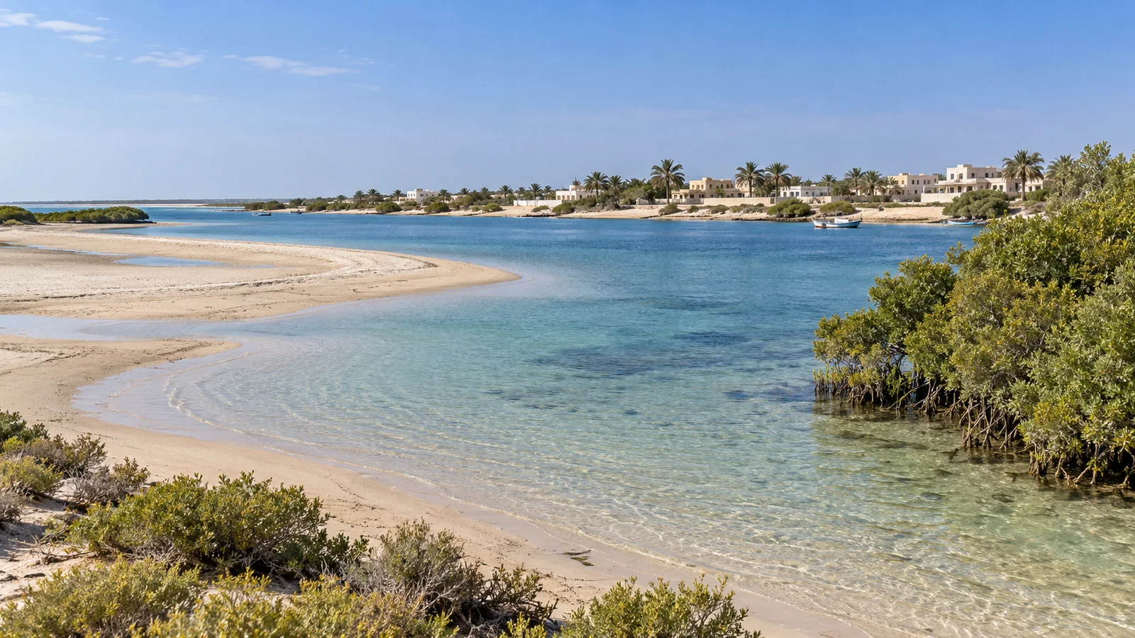 Illustration of the Umm Al Quwain area